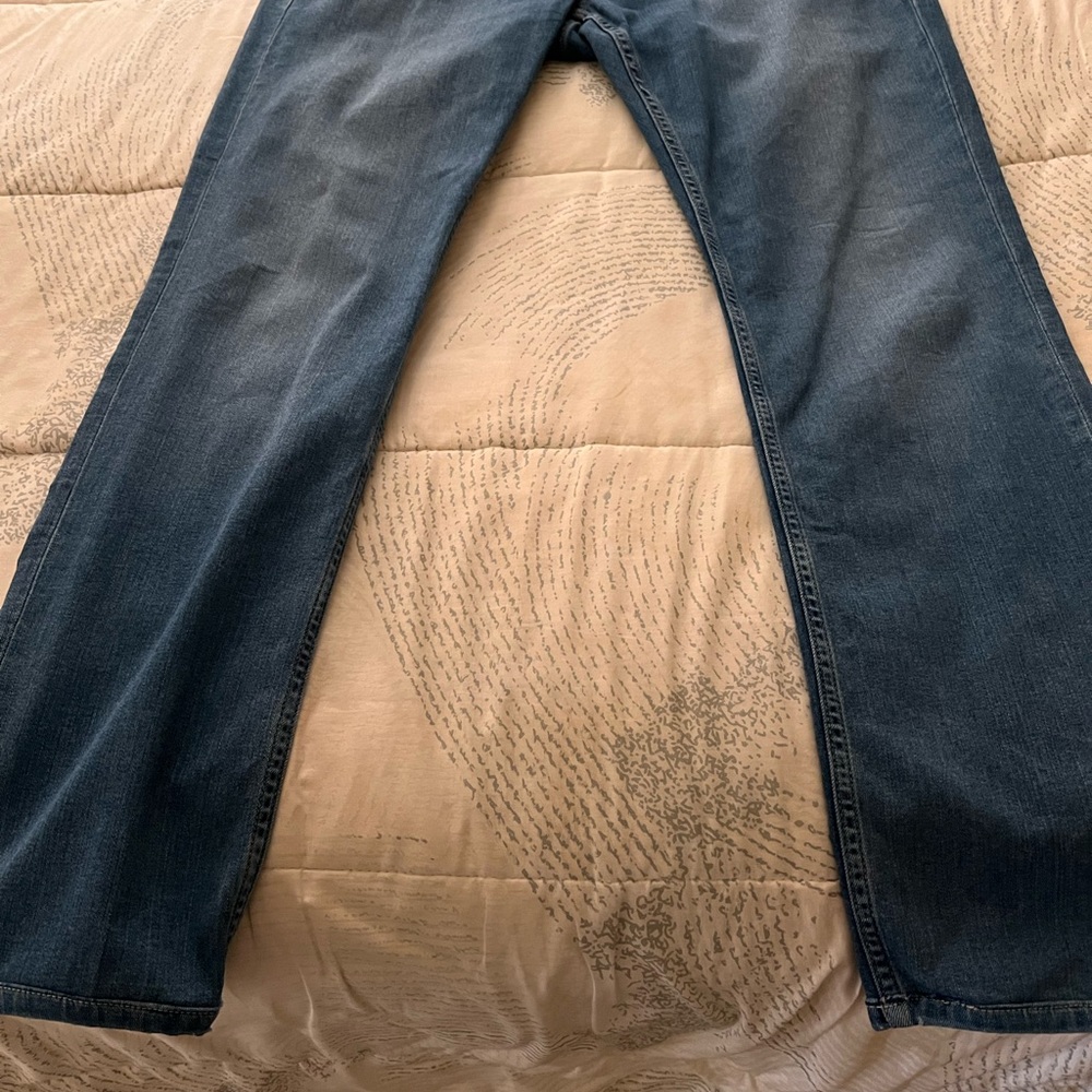 PAIGE Men's Relaxed Jeans in Deep Indigo